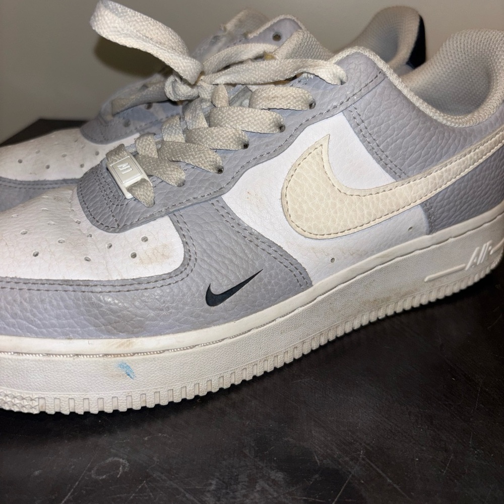 Nike Air Force 1 wolf gray/sail/white/armory navy